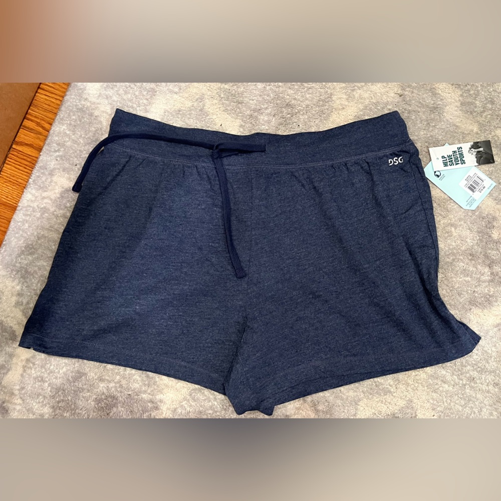 Women’s DSG Core Opp Shorts Navy Heather 3” Mid Rise size Medium - Picture 1 of 5